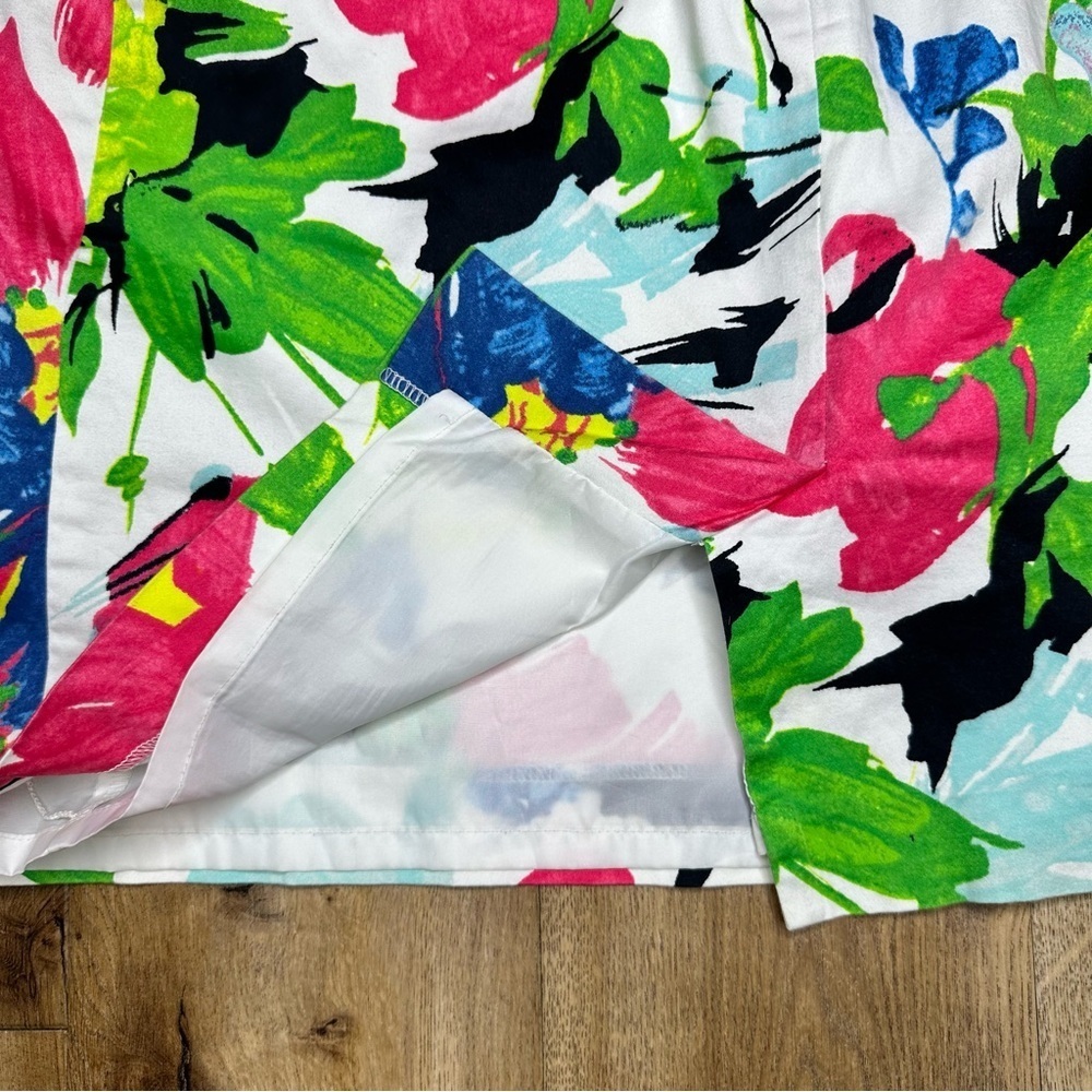 Ann Taylor | Floral Multicolor Skirt Size 2P - Picture 8 of 12